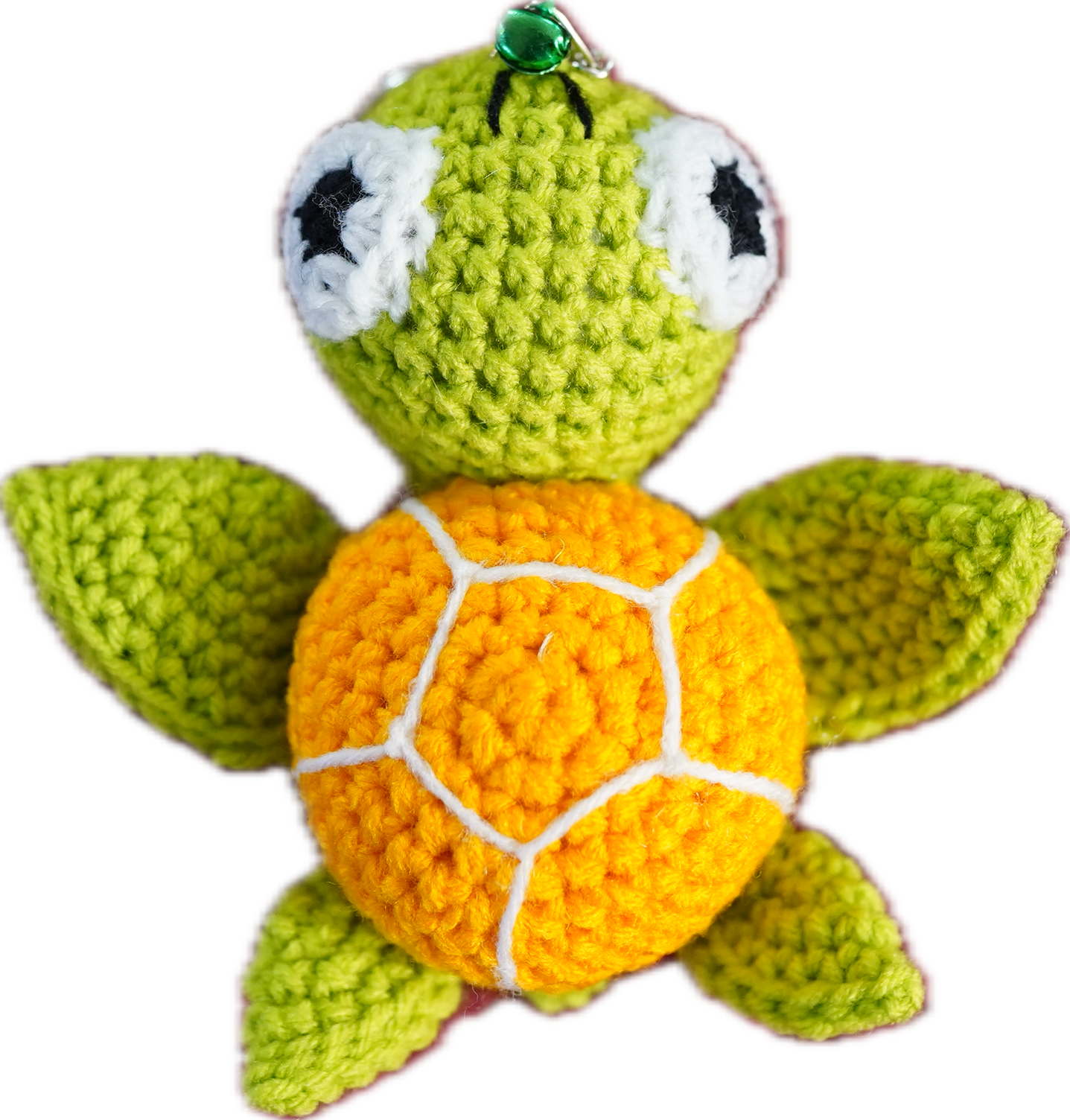 A-010 TURTLE CROCHET KEYCHAIN