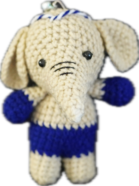 A-003 HANDCRAFTED KEY-CHAIN ELEPHANT