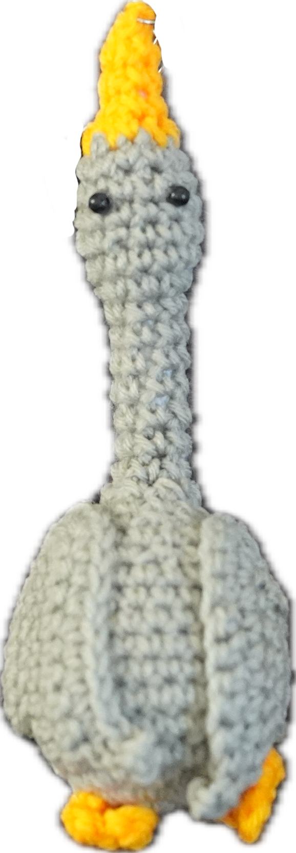 A-021 GOOSE CROCHET KEYCHAIN