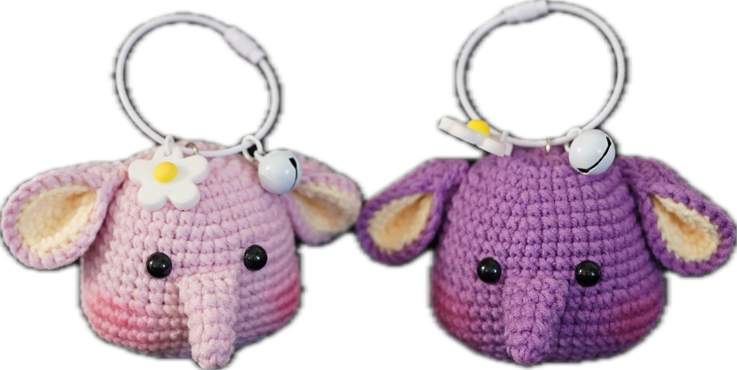 A-008 HANDCRAFTED SIMPLE ELEPHANT FACE