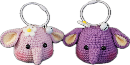 A-008 HANDCRAFTED SIMPLE ELEPHANT FACE