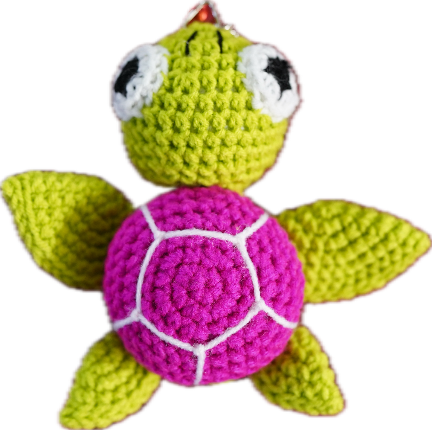 A-010 TURTLE CROCHET KEYCHAIN