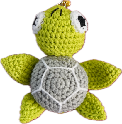 A-010 TURTLE CROCHET KEYCHAIN