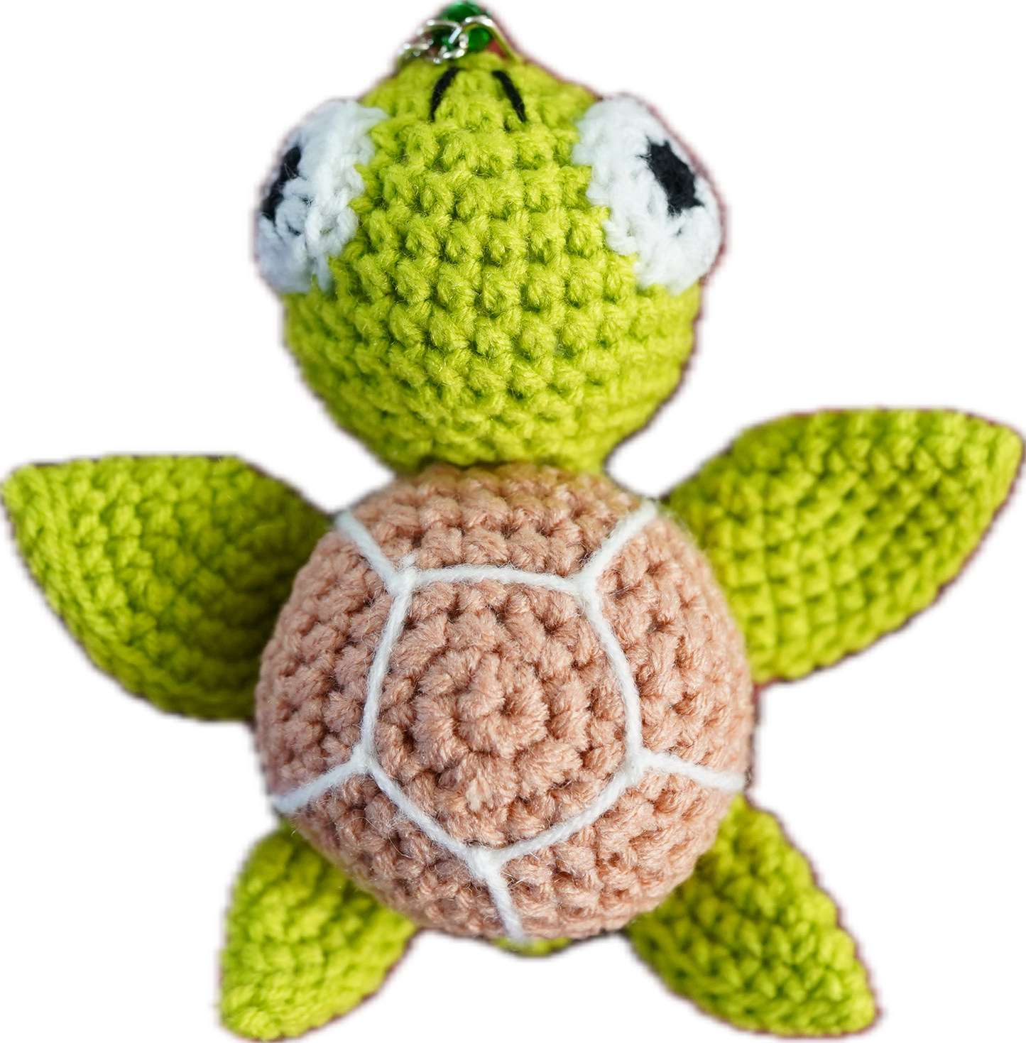 A-010 TURTLE CROCHET KEYCHAIN