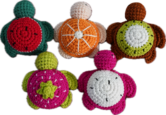 A-007 HANDCRAFTED SIMPLE TURTLE  KEY-CHAIN