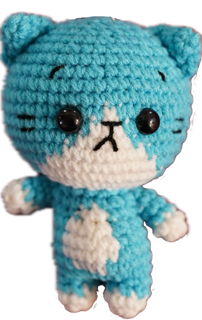 A-005 HANDCRAFTED CAT KEY-CHAIN