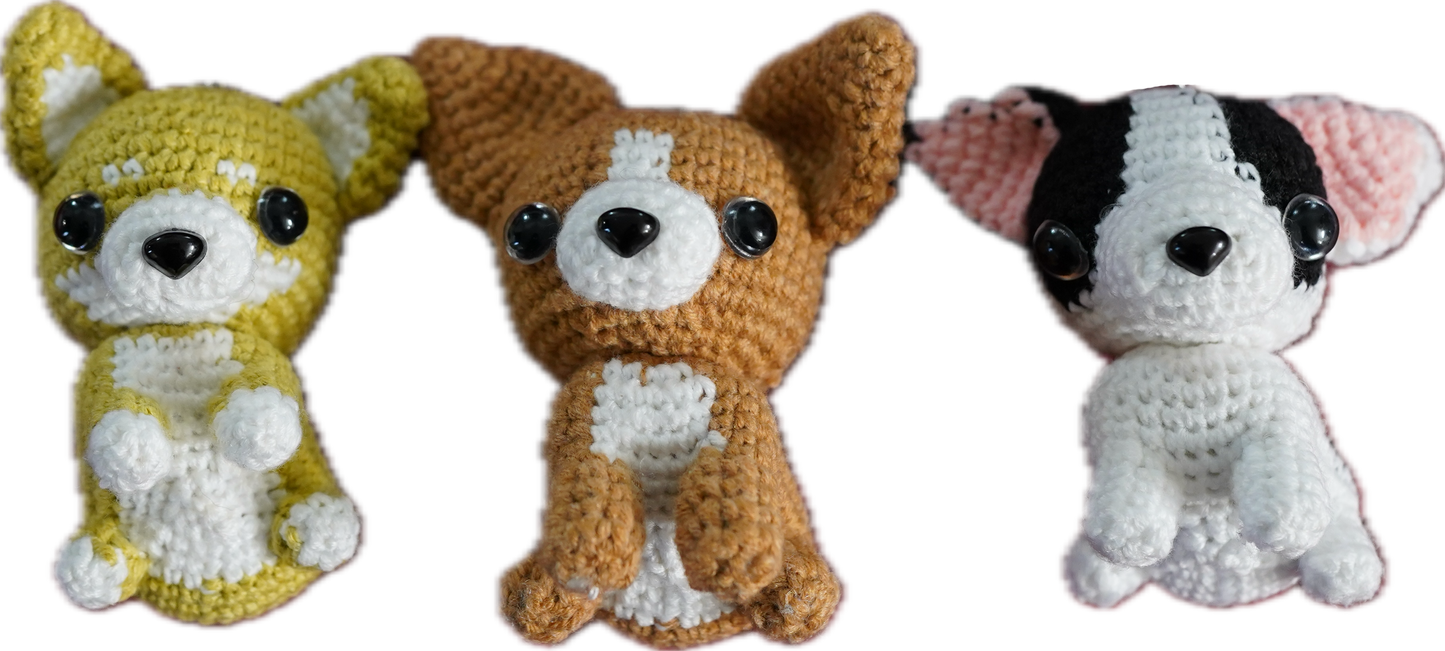 A-002 HANDCRAFTED KEY-CHAIN DOG