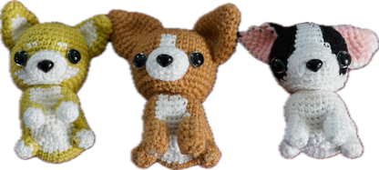 A-002 HANDCRAFTED KEY-CHAIN DOG