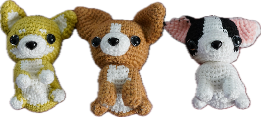 A-002 HANDCRAFTED KEY-CHAIN DOG