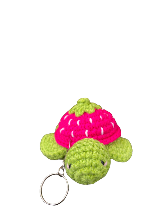 A-007 HANDCRAFTED SIMPLE TURTLE  KEY-CHAIN