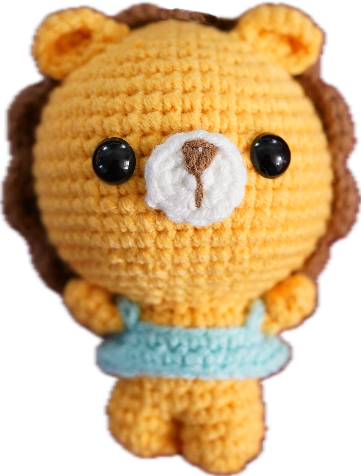A-023 LION CROCHET KEYCHAIN