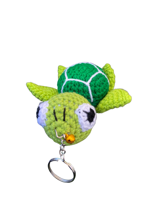 A-010 TURTLE CROCHET KEYCHAIN