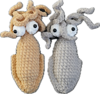 A-014 SQUID CROCHET KEYCHAIN