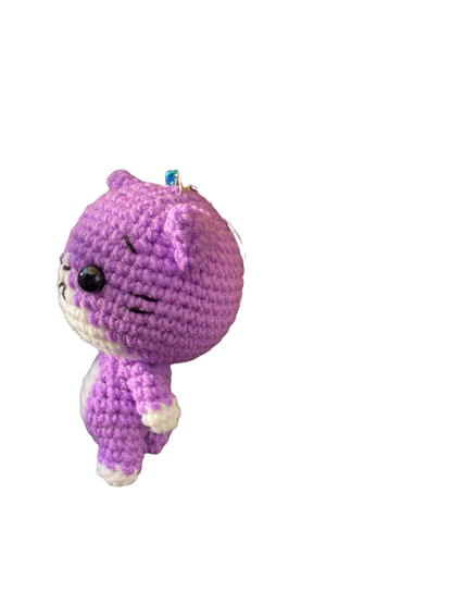 A-005 HANDCRAFTED CAT KEY-CHAIN