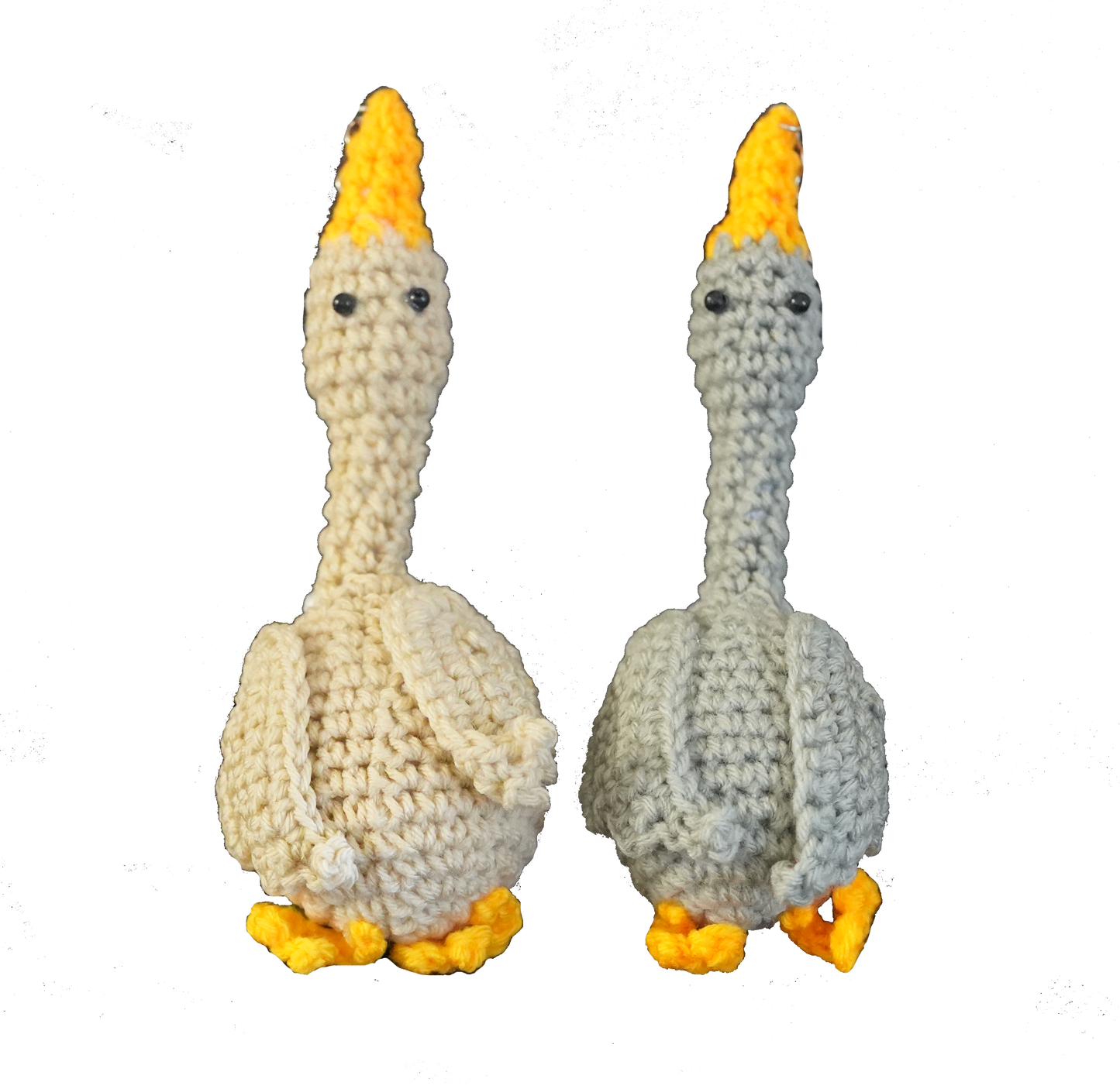 A-021 GOOSE CROCHET KEYCHAIN