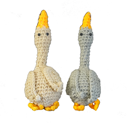 A-021 GOOSE CROCHET KEYCHAIN