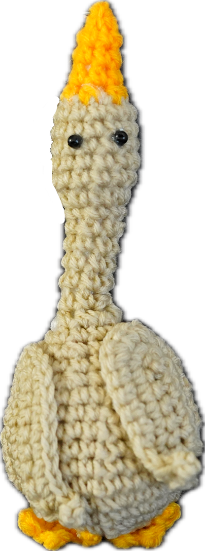 A-021 GOOSE CROCHET KEYCHAIN