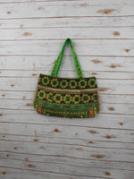 BM-009 DIAMOND HMONG EMBROIDERED HILL TRIBE TOTE SHOULDER BAG