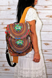 PC-005 HANDMADE BACKPACK WITH HMONG EMBROIDERED