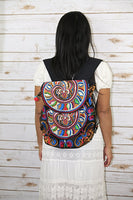 PC-006 HANDMADE BACKPACK WITH HMONG EMBROIDERED