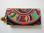 W-005 HMONG EMBROIDERED FABRIC WALLET