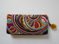 W-005 HMONG EMBROIDERED FABRIC WALLET